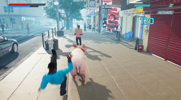 滑板猪模拟器pc中文破解版下载-滑板猪模拟器Pig Skater Simulator简体中文硬盘版