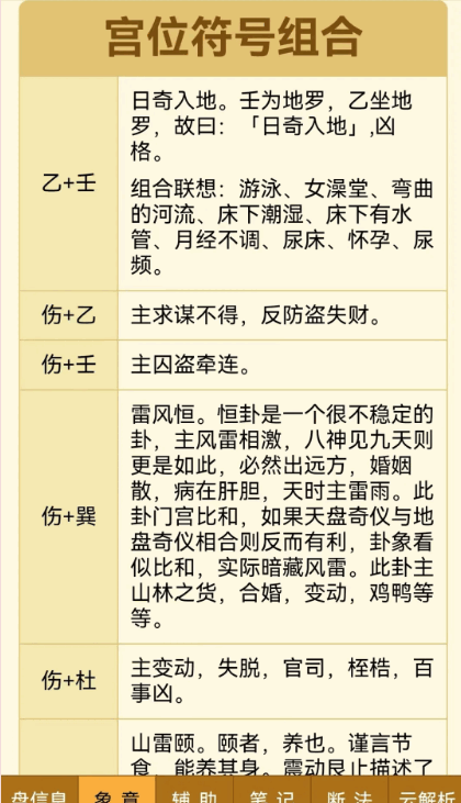 正道奇门app遁甲排盘